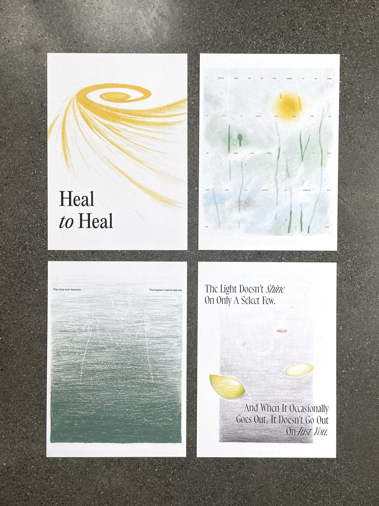 5x7 Art Prints - 4-Pack